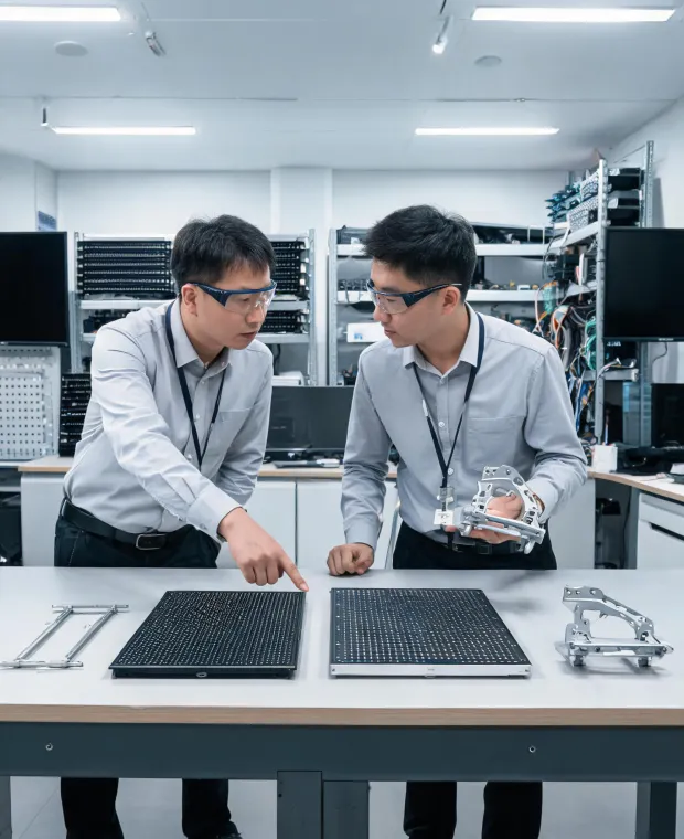 LED cabinet sample review