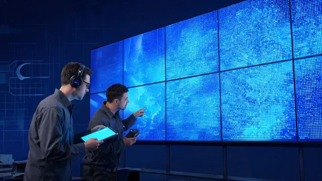 Planar LED display article thumbnail