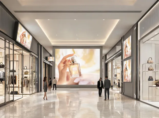 Retail digital signage network