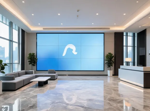 Corporate lobby LED display